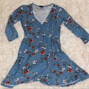 A-Line Floral Dress